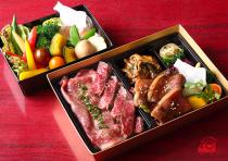 肉肉しさ満点 高級焼肉弁当 サラダセット 4 860円 にくがとうの弁当配達 くるめし弁当