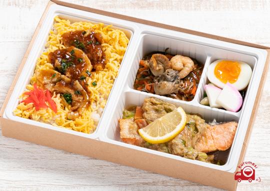 どさん子幕の内弁当 魚 800円｜ボヘミアンラプソディの弁当配達 