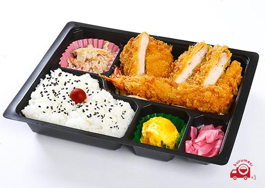 さぼてん三冠王弁当 1 300円 とんかつ新宿さぼてんの弁当配達 くるめし弁当