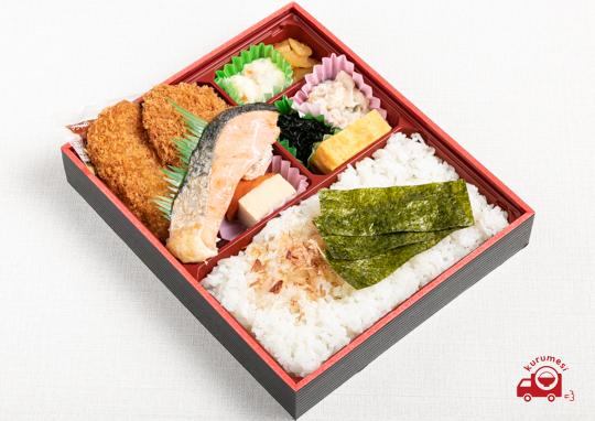 まい泉のり弁 870円 とんかつまい泉の弁当配達 くるめし弁当