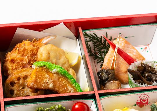 匠 ご飯なし 3 672円 割烹 なかざとの弁当配達 くるめし弁当