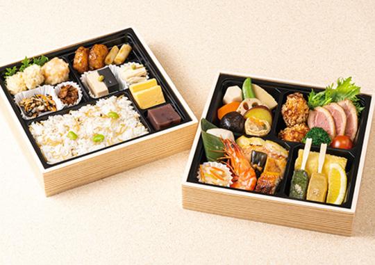 法要弁当 扇 4 000円 梅の花レストランの弁当配達 くるめし弁当