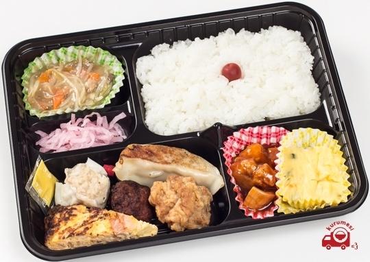 デラックス 中華弁当 972円 紅雀の弁当配達 くるめし弁当