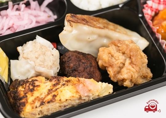 デラックス 中華弁当 756円 紅雀の弁当配達 くるめし弁当