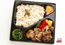 柔らかステーキ弁当 1 400円 肉重つづみの弁当配達 くるめし弁当