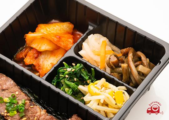 上トラジ焼肉弁当 3 600円 焼肉トラジの弁当配達 くるめし弁当