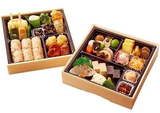 豆腐ハンバーグの三段弁当 2 160円 梅の花レストランの弁当配達 くるめし弁当