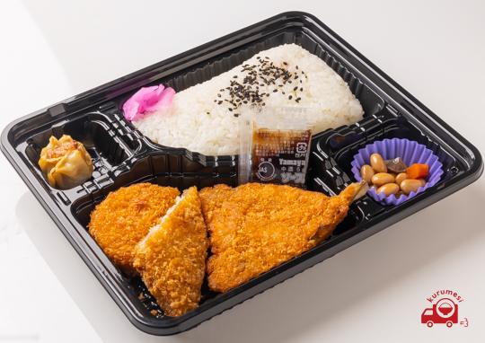 アジフライ弁当 380円 ロケミリオン くるめし弁当